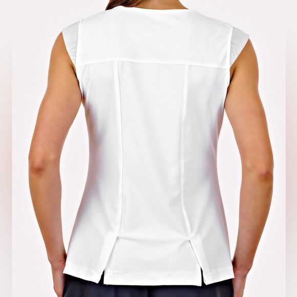 CENTRE COURT ACTIVEWEAR ROMA VEST (BLACK) - Picture 2 of 10